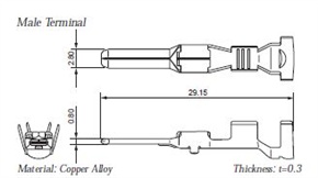 Terminal illustration for 7114-4150-02 / 7114-4151-02